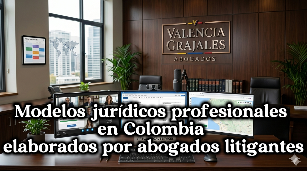 Modelos jurídicos profesionales en Colombia elaborados por abogados litigantes de Valencia Grajales Abogados